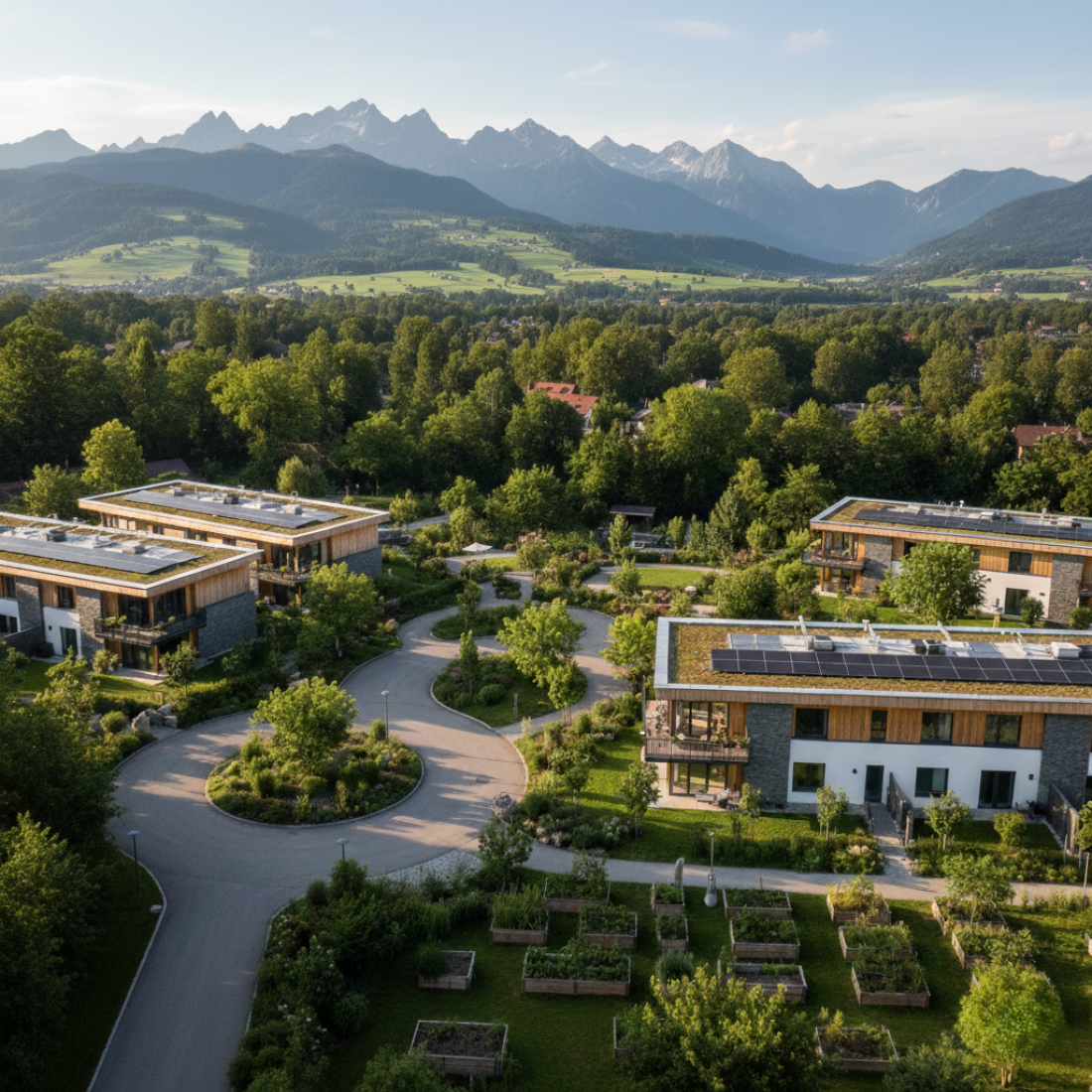 Beispiel - Betreutes Wohnen im bayrischen Alpenvorland